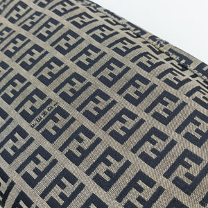 Secondhand Fendi Baguette Navy Jacquard 26424 shoulderbag | stylenewstar