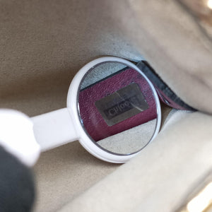 Pre-owned Chloe FAYE Burgundy Leather shoulderbag | stylenewstar