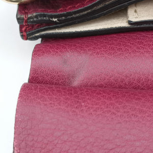 Pre-owned Chloe FAYE Burgundy Leather shoulderbag | stylenewstar