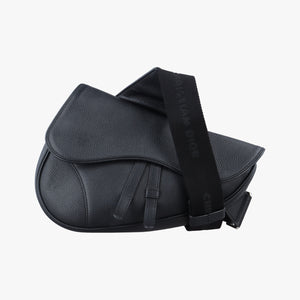 Secondhand Christian Dior Saddle Black leather crossbodybag | stylenewstar