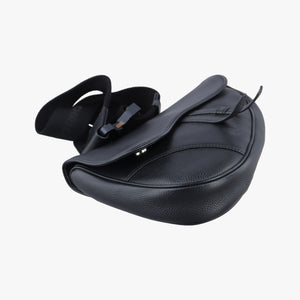 Secondhand Christian Dior Saddle Black leather crossbodybag | stylenewstar
