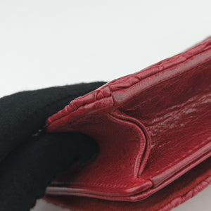 Vintage Christian Dior Lady Dior Red Lambskin shoulderbag | stylenewstar