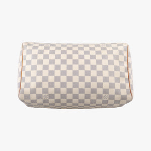 Pre-owned Louis Vuitton Speedy 30 Azur Damier Canvas N41533 handbag | stylenewstar