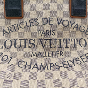 Pre-owned Louis Vuitton Plein Soleil Cabas PM AZUR Damier Canvas N41179 shoulderbag | stylenewstar