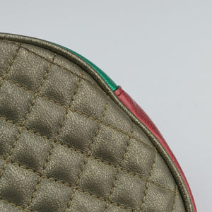 Vintage Gucci Laminate Red×Green Leather 534951 shoulderbag | stylenewstar