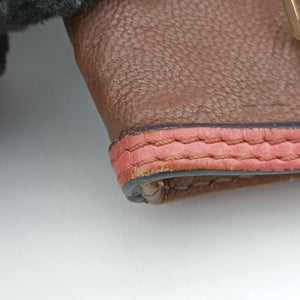 Pre-owned Louis Vuitton Underground Flat Messenger Brown × Pink Leather M40369 shoulderbag | stylenewstar