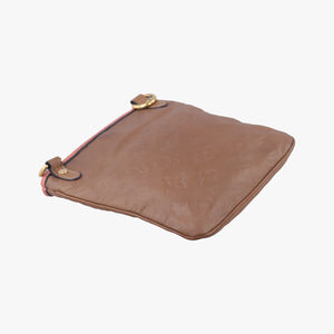 Pre-owned Louis Vuitton Underground Flat Messenger Brown × Pink Leather M40369 shoulderbag | stylenewstar