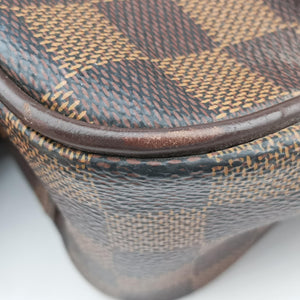 Pre-owned Louis Vuitton SHELTON EBENE Damier Canvas N41149 shoulderbag | stylenewstar