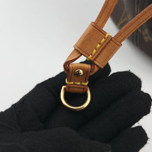 Secondhand Louis Vuitton Neverfull MM brown×multi Monogram rose M48613 clutchbag | stylenewstar