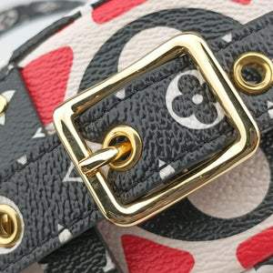 Pre-owned Louis Vuitton LV Crafty Boite Chapeau Soupour CREME ROUGE Monogram Giant M45366 shoulderbag | stylenewstar