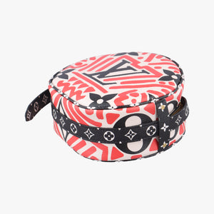 Pre-owned Louis Vuitton LV Crafty Boite Chapeau Soupour CREME ROUGE Monogram Giant M45366 shoulderbag | stylenewstar