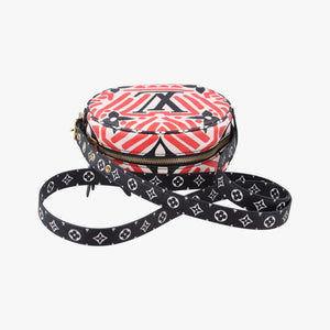 Pre-owned Louis Vuitton LV Crafty Boite Chapeau Soupour CREME ROUGE Monogram Giant M45366 shoulderbag | stylenewstar