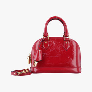 Vintage Louis Vuitton Alma BB pomme d'amour Vernis M91606 shoulderbag | stylenewstar