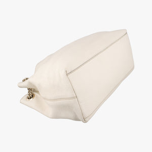 Secondhand Gucci Soho White Leather 308982 shoulderbag | stylenewstar