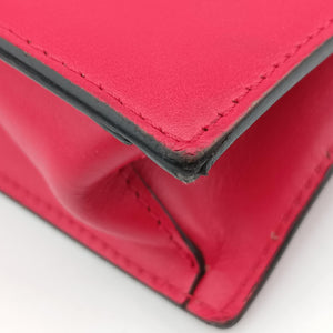 Secondhand VERSACE La Medusa Red Leather shoulderbag | stylenewstar