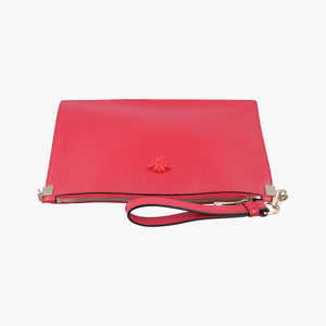 Secondhand VERSACE La Medusa Red Leather shoulderbag | stylenewstar