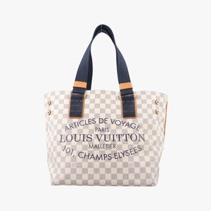 Secondhand Louis Vuitton Plein Soleil Cabas PM AZUR Damier Canvas N41179 shoulderbag | stylenewstar