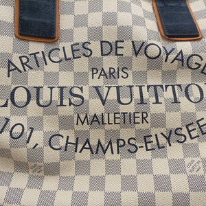 Secondhand Louis Vuitton Plein Soleil Cabas PM AZUR Damier Canvas N41179 shoulderbag | stylenewstar