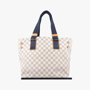 Secondhand Louis Vuitton Plein Soleil Cabas PM AZUR Damier Canvas N41179 shoulderbag | stylenewstar