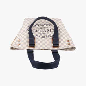 Secondhand Louis Vuitton Plein Soleil Cabas PM AZUR Damier Canvas N41179 shoulderbag | stylenewstar