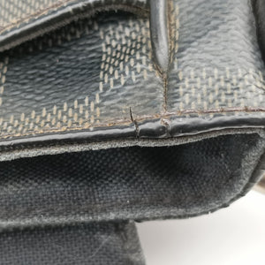 Pre-owned Louis Vuitton DANIEL MM Noir Damier GRAPHITE N41260 shoulderbag | stylenewstar