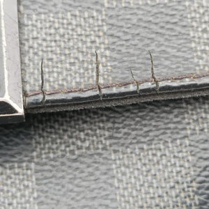 Pre-owned Louis Vuitton DANIEL MM Noir Damier GRAPHITE N41260 shoulderbag | stylenewstar