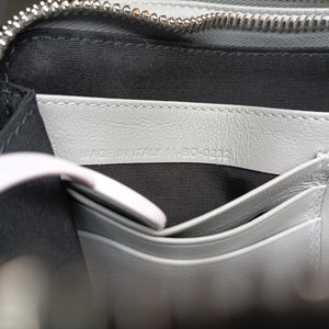 Secondhand Christian Dior messenger pouch Gray×Multicolour Leather shoulderbag | stylenewstar