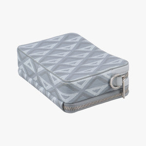 Secondhand Christian Dior messenger pouch Gray×Multicolour Leather shoulderbag | stylenewstar