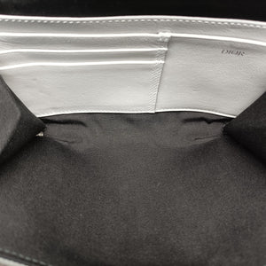 Secondhand Christian Dior messenger pouch Gray×Multicolour Leather shoulderbag | stylenewstar