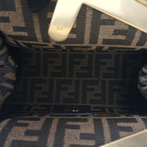 Pre-owned Fendi First small Brown Leather 8BP129 shoulderbag | stylenewstar