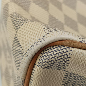 Pre-owned Louis Vuitton SPEEDY 25 AZUR Damier Canvas N41534 bostonbag | stylenewstar