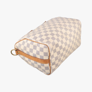 Pre-owned Louis Vuitton SPEEDY 25 AZUR Damier Canvas N41534 bostonbag | stylenewstar