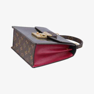 Pre-owned Louis Vuitton Spring Street PM CHAMPAGNE METALLISE Vernis M90502 shoulderbag | stylenewstar