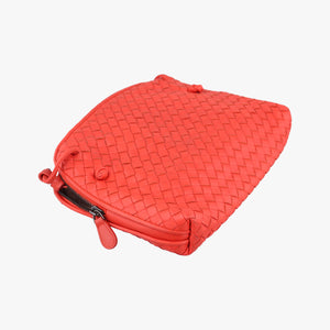 Vintage Bottega Veneta NODINI Intrecciato Orange lambskin shoulderbag | stylenewstar