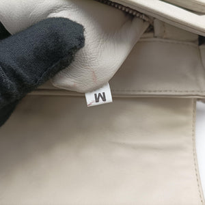 Vintage Prada Gaufre Logo Flap Grey Leather shoulderbag | stylenewstar