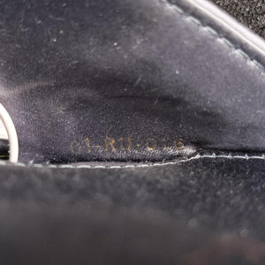 Vintage Christian Dior Saddle bag Grayish Blue Silk handbag | stylenewstar