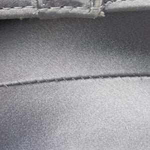 Vintage Christian Dior Saddle bag Grayish Blue Silk handbag | stylenewstar