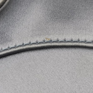 Vintage Christian Dior Saddle bag Grayish Blue Silk handbag | stylenewstar