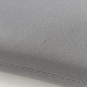 Vintage Christian Dior Saddle bag Grayish Blue Silk handbag | stylenewstar