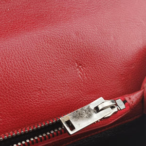 Vintage Yves Saint Laurent COLLEGE Red Caviar Leather 428056 shoulderbag | stylenewstar