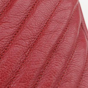 Vintage Yves Saint Laurent COLLEGE Red Caviar Leather 428056 shoulderbag | stylenewstar