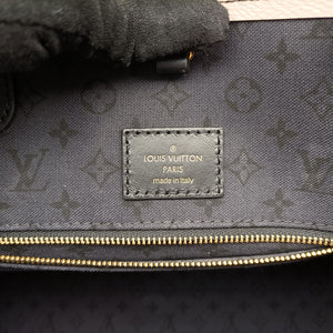 Pre-owned Louis Vuitton Crafty OnTheGo GM Crème Rouge Monogram Giant M45358 shoulderbag | stylenewstar