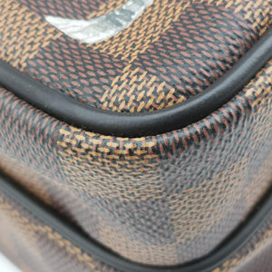 Pre-owned Louis Vuitton AMAZONE Chapman Ebenex Multicolor Damier Savannah N42703 shoulderbag | stylenewstar