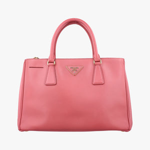Pre-owned Prada Galleria Pink SAFFIANO Leather BN1801 handbag | stylenewstar