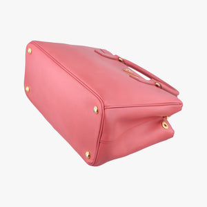 Pre-owned Prada Galleria Pink SAFFIANO Leather BN1801 handbag | stylenewstar