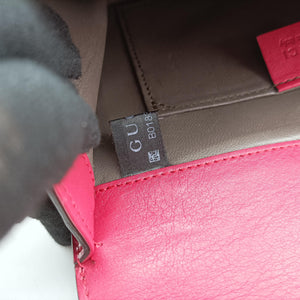 Vintage Gucci Interlocking G Red Patent Leather 387609 shoulderbag | stylenewstar