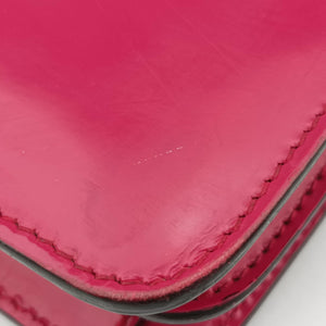 Vintage Gucci Interlocking G Red Patent Leather 387609 shoulderbag | stylenewstar