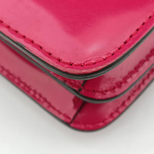 Vintage Gucci Interlocking G Red Patent Leather 387609 shoulderbag | stylenewstar