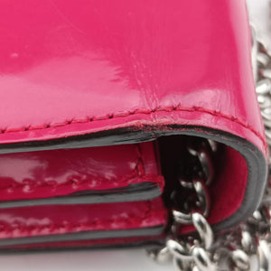 Vintage Gucci Interlocking G Red Patent Leather 387609 shoulderbag | stylenewstar