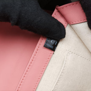 Pre-owned Gucci Pearly Peony Pink Leather 432682 shoulderbag | stylenewstar